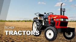 Eicher Tractor : Harvesters and Agricultural Farm Equipments