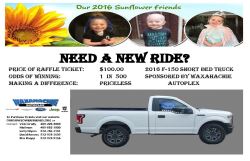New 2016 F-150 Short Bed - Raffle tickets for $100.00