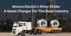 Rhino 5538ev : Electric Truck for Steel Logistics